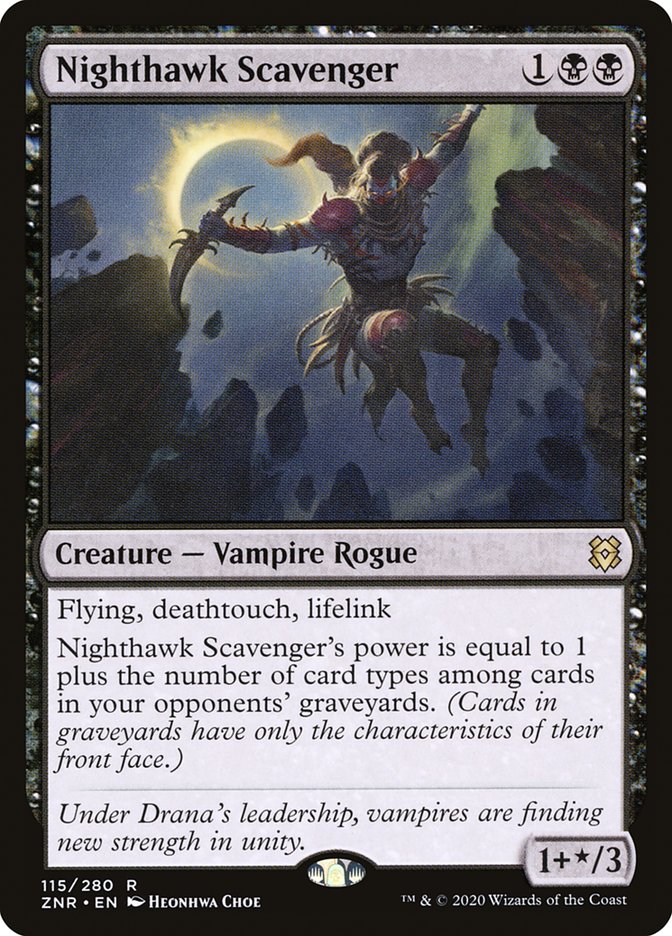 Nighthawk Scavenger [Zendikar Rising] | Exor Games Truro