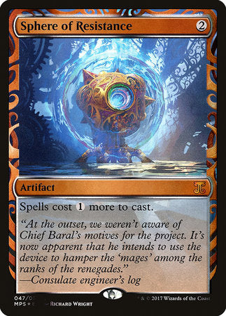 Sphere of Resistance [Kaladesh Inventions] | Exor Games Truro