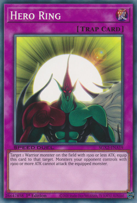 Hero Ring [SGX2-ENA19] Common | Exor Games Truro