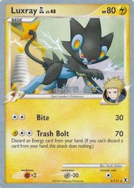 Luxray GL LV.48 (9/111) (LuxChomp of the Spirit - Yuta Komatsuda) [World Championships 2010] | Exor Games Truro