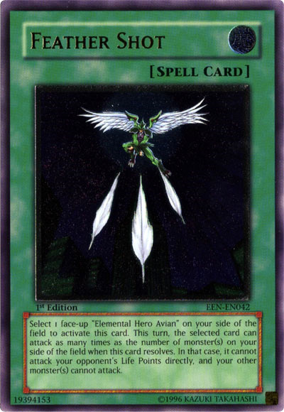Feather Shot [EEN-EN042] Ultimate Rare | Exor Games Truro
