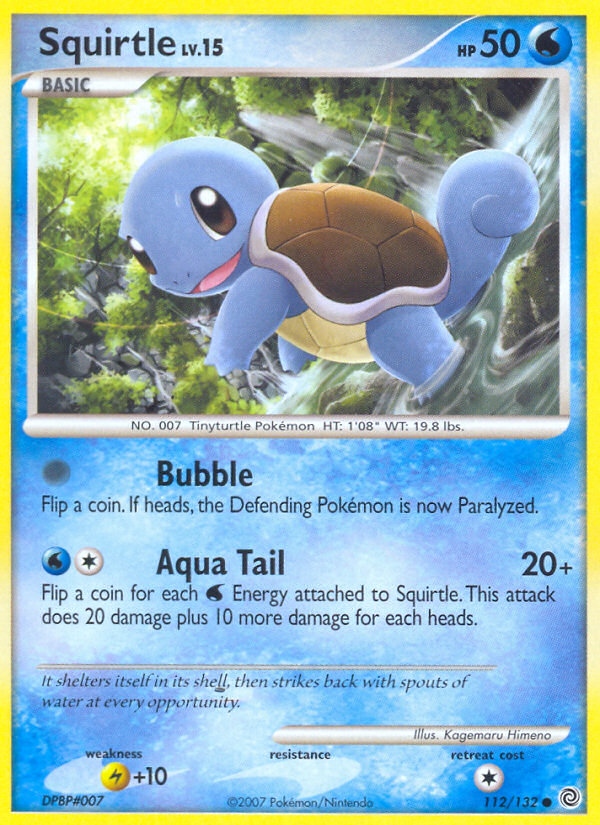 Squirtle (112/132) [Diamond & Pearl: Secret Wonders] | Exor Games Truro