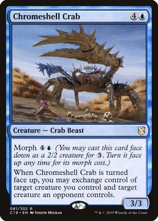 Chromeshell Crab [Commander 2019] | Exor Games Truro