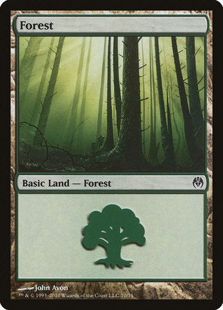 Forest (70) [Duel Decks: Phyrexia vs. the Coalition] | Exor Games Truro