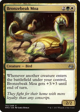 Bronzebeak Moa [Modern Masters 2017] | Exor Games Truro