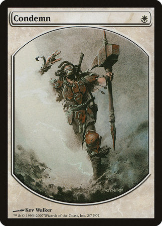 Condemn [Magic Player Rewards 2007] | Exor Games Truro