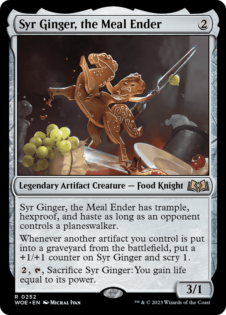 Syr Ginger, the Meal Ender [Wilds of Eldraine] | Exor Games Truro