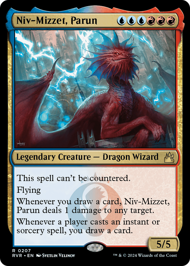 Niv-Mizzet, Parun [Ravnica Remastered] | Exor Games Truro