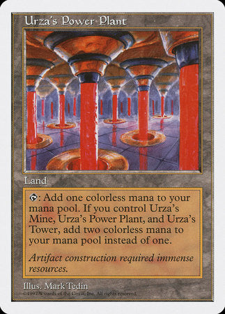 Urza's Power Plant [Fifth Edition] | Exor Games Truro