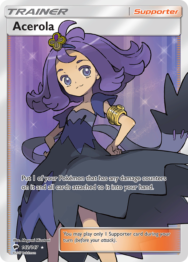 Acerola (142/147) [Sun & Moon: Burning Shadows] | Exor Games Truro