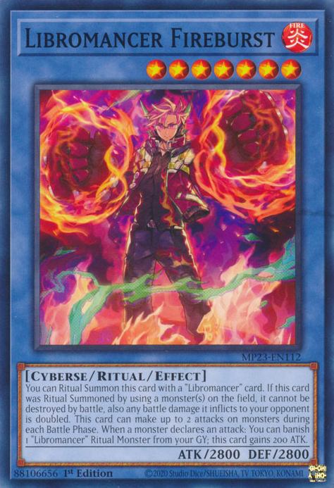 Libromancer Fireburst [MP23-EN112] Rare | Exor Games Truro