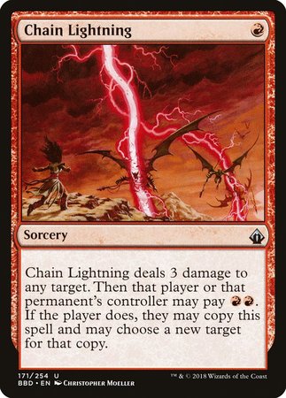 Chain Lightning [Battlebond] | Exor Games Truro