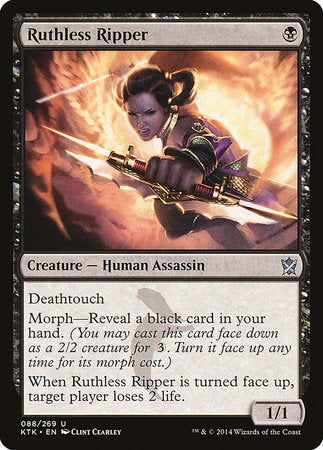 Ruthless Ripper [Khans of Tarkir] | Exor Games Truro