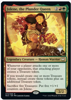 Jolene, the Plunder Queen (Promo Pack) [Streets of New Capenna Commander Promos] | Exor Games Truro