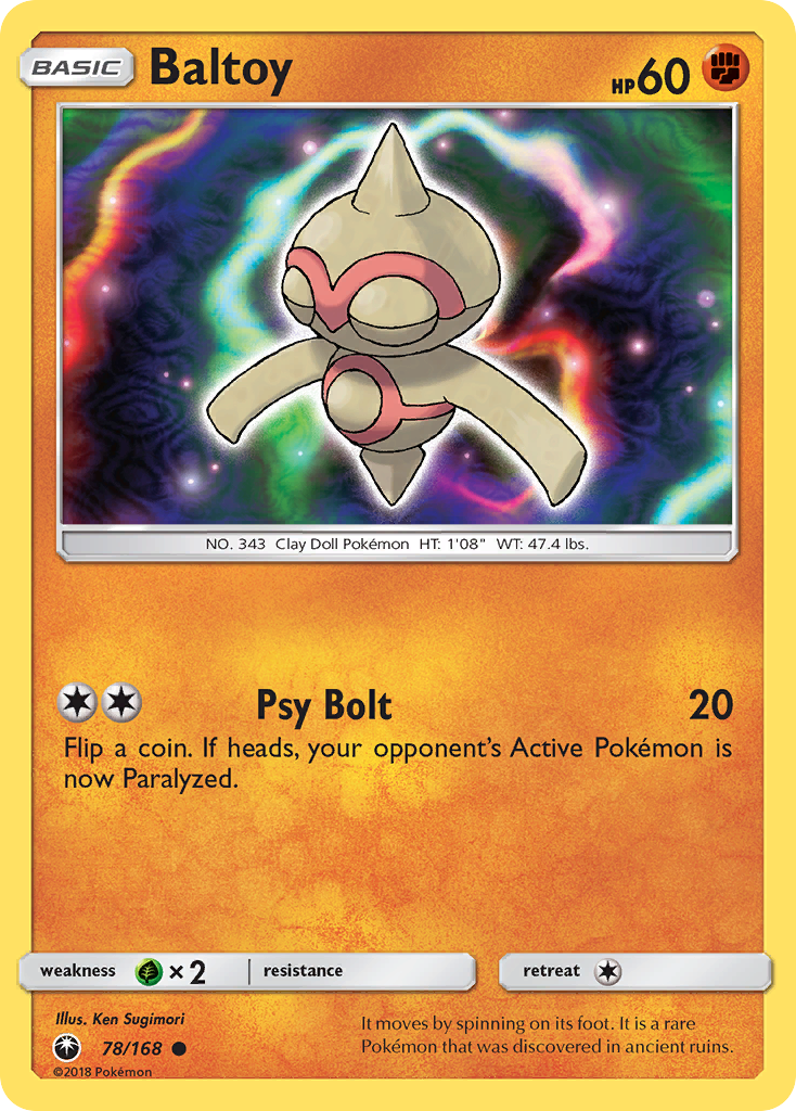 Baltoy (78/168) [Sun & Moon: Celestial Storm] | Exor Games Truro