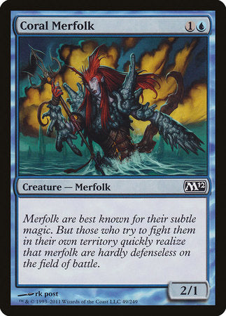 Coral Merfolk [Magic 2012] | Exor Games Truro