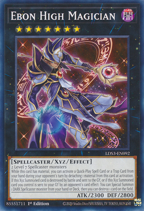 Ebon High Magician [LDS3-EN092] Common | Exor Games Truro