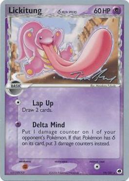 Lickitung (19/101) (Delta Species) (Legendary Ascent - Tom Roos) [World Championships 2007] | Exor Games Truro