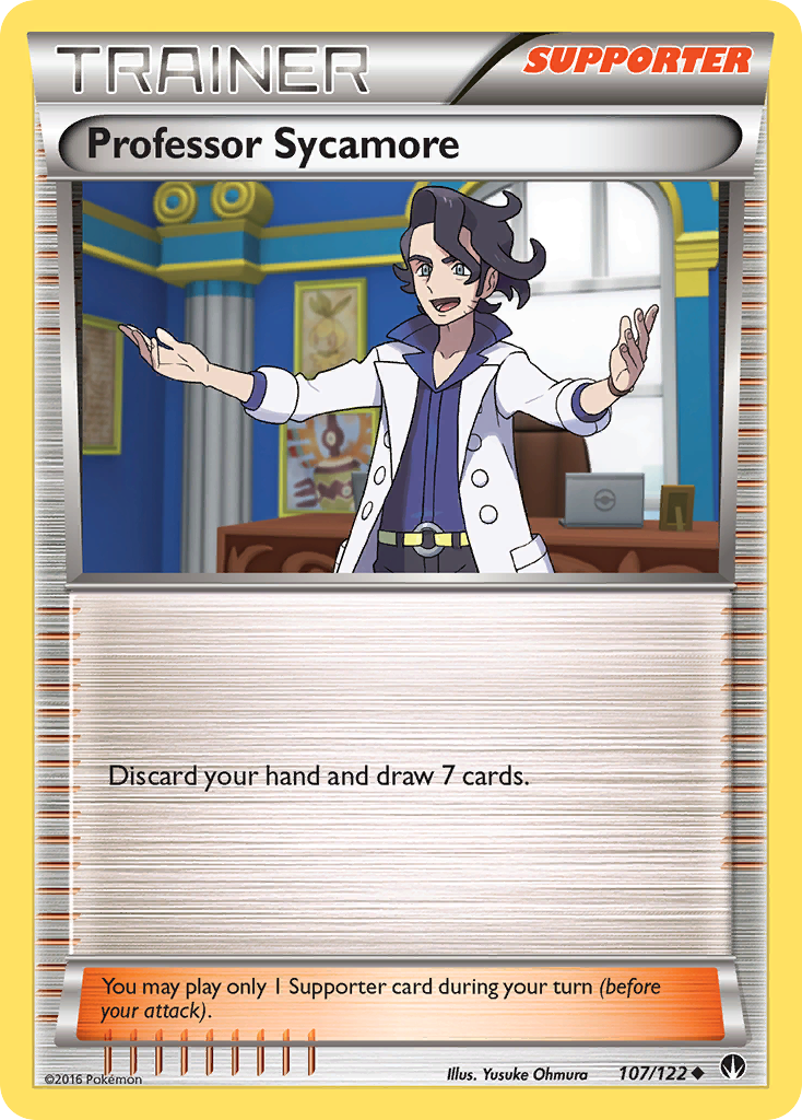 Professor Sycamore (107/122) [XY: BREAKpoint] | Exor Games Truro