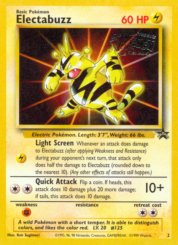 Electabuzz (2) [Wizards of the Coast: Black Star Promos] | Exor Games Truro