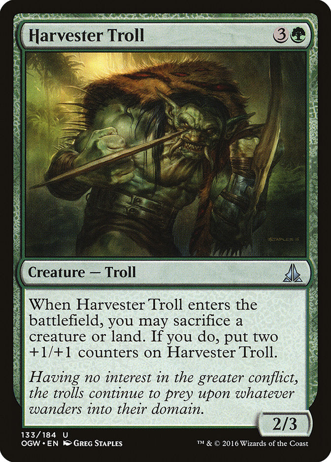 Harvester Troll [Oath of the Gatewatch] | Exor Games Truro