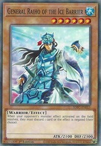 General Raiho of the Ice Barrier [SDFC-EN015] Common | Exor Games Truro