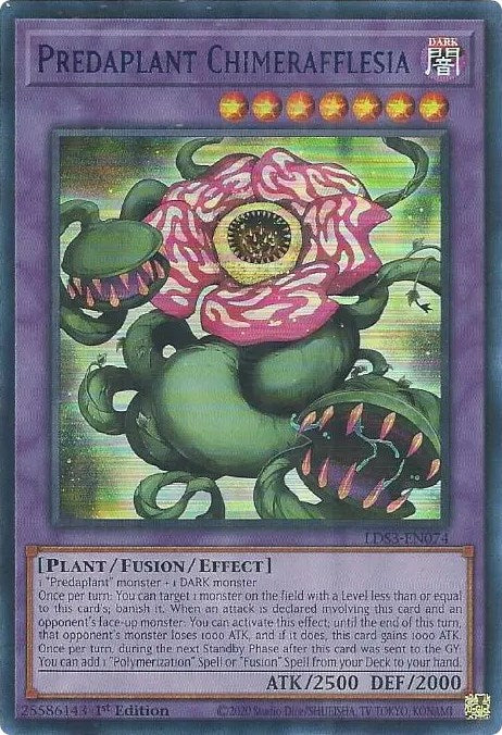 Predaplant Chimerafflesia (Blue) [LDS3-EN074] Ultra Rare | Exor Games Truro