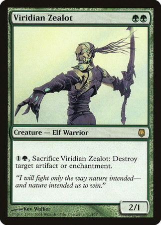 Viridian Zealot [Darksteel] | Exor Games Truro