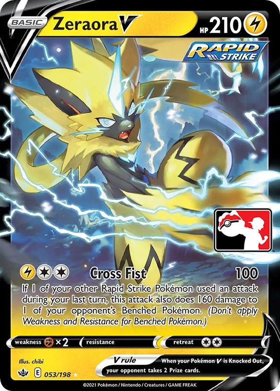 Zeraora V (053/198) [Prize Pack Series One] | Exor Games Truro