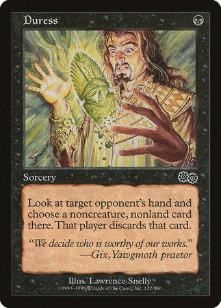 Duress [Urza's Saga] | Exor Games Truro