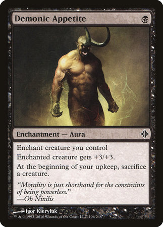 Demonic Appetite [Rise of the Eldrazi] | Exor Games Truro