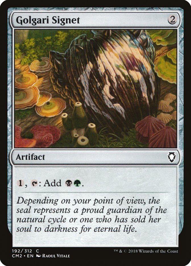 Golgari Signet (192/312) [Commander Anthology Volume II] | Exor Games Truro