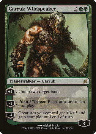 Garruk Wildspeaker [Lorwyn] | Exor Games Truro