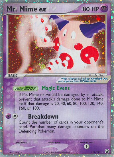 Mr. Mime ex (111/112) [EX: FireRed & LeafGreen] | Exor Games Truro