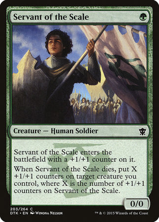 Servant of the Scale [Dragons of Tarkir] | Exor Games Truro