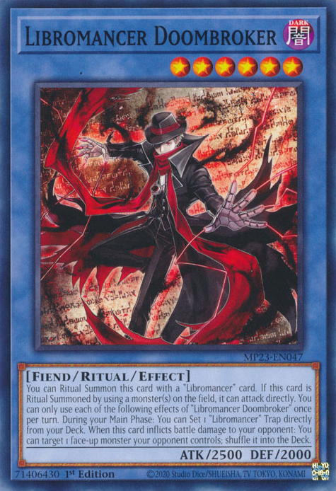 Libromancer Doombroker [MP23-EN047] Common | Exor Games Truro