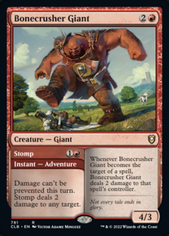 Bonecrusher Giant // Stomp [Commander Legends: Battle for Baldur's Gate] | Exor Games Truro