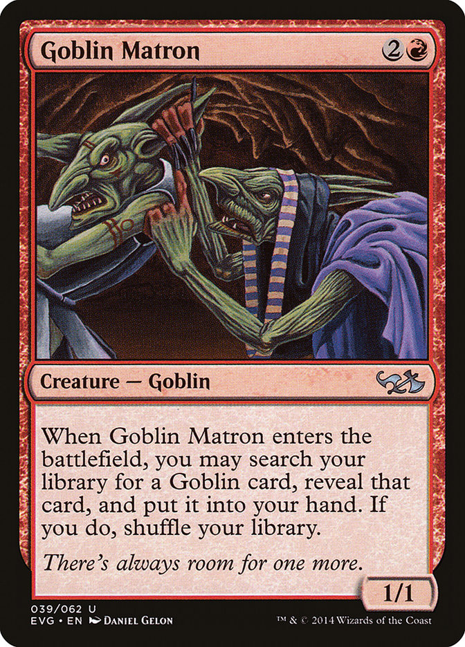 Goblin Matron (Elves vs. Goblins) [Duel Decks Anthology] | Exor Games Truro