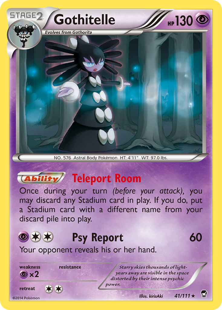 Gothitelle (41/111) [XY: Furious Fists] | Exor Games Truro