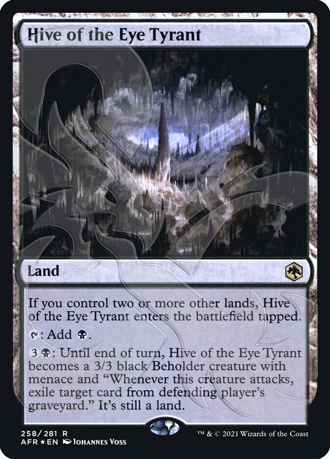 Hive of the Eye Tyrant (Ampersand Promo) [Dungeons & Dragons: Adventures in the Forgotten Realms Promos] | Exor Games Truro