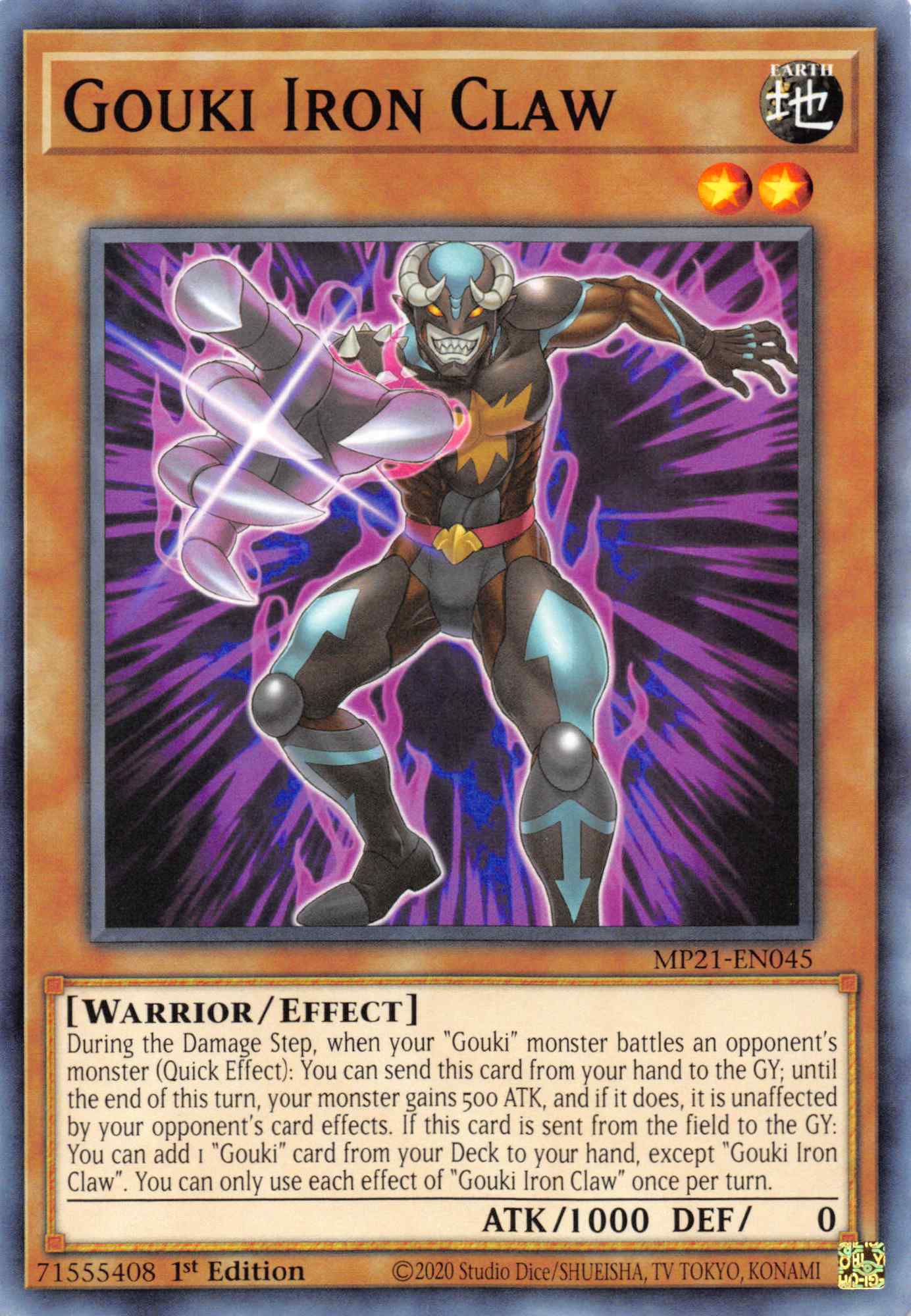 Gouki Iron Claw [MP21-EN045] Common | Exor Games Truro