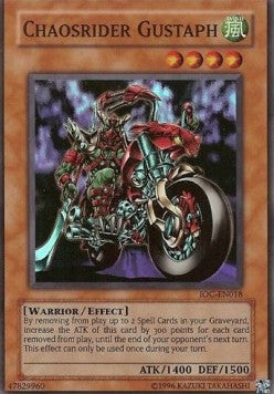 Chaosrider Gustaph [IOC-EN018] Super Rare | Exor Games Truro