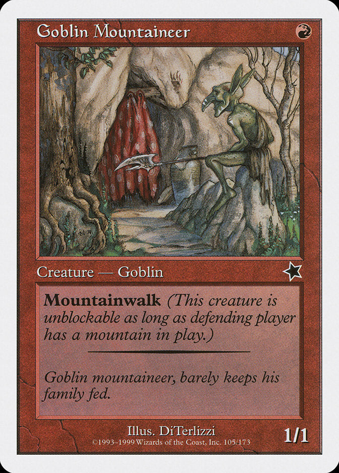 Goblin Mountaineer [Starter 1999] | Exor Games Truro