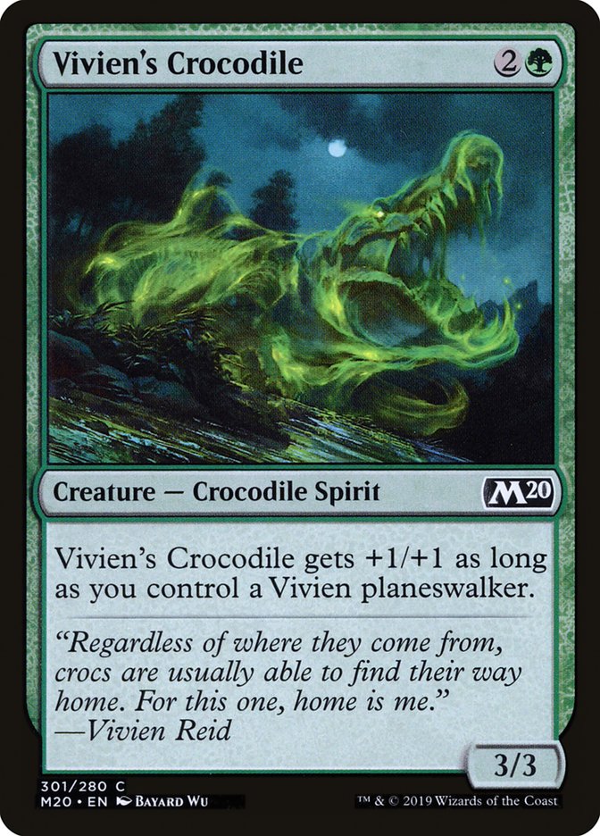 Vivien's Crocodile [Core Set 2020] | Exor Games Truro