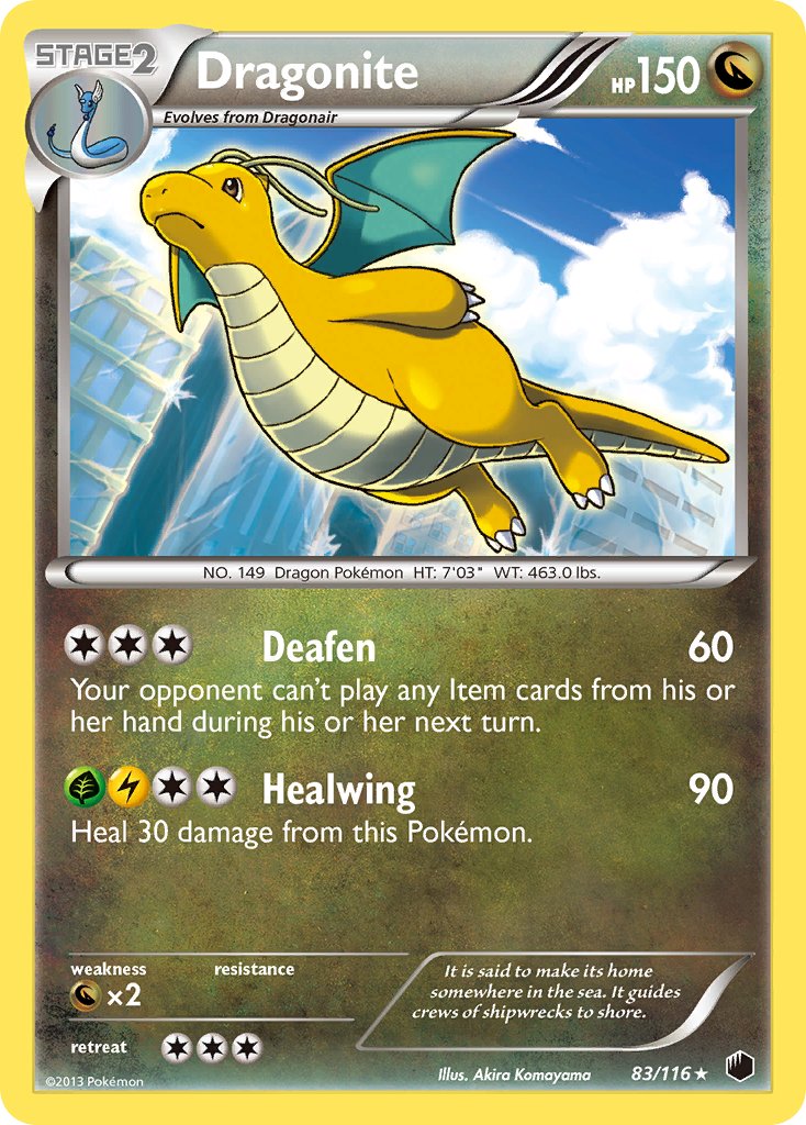 Dragonite (83/116) (Cosmos Holo) (Blister Exclusive) [Black & White: Plasma Freeze] | Exor Games Truro