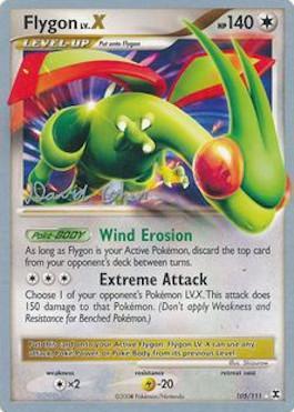 Flygon LV.X (105/111) (Stallgon - David Cohen) [World Championships 2009] | Exor Games Truro