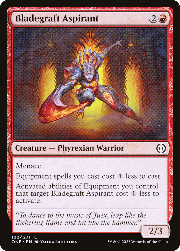 Bladegraft Aspirant [Phyrexia: All Will Be One] | Exor Games Truro