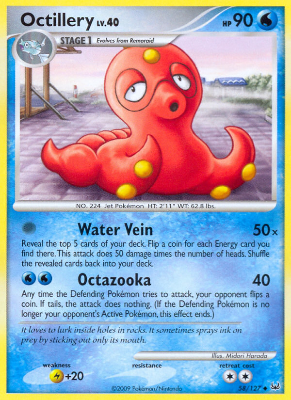 Octillery (58/127) [Platinum: Base Set] | Exor Games Truro