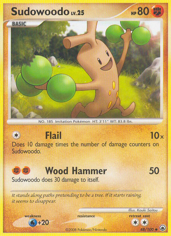 Sudowoodo (48/100) [Diamond & Pearl: Majestic Dawn] | Exor Games Truro