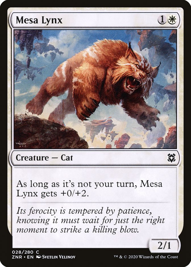 Mesa Lynx [Zendikar Rising] | Exor Games Truro